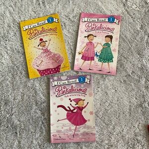 Pinkalicious I Can Read 1  3 book bundle beginning
  Readers